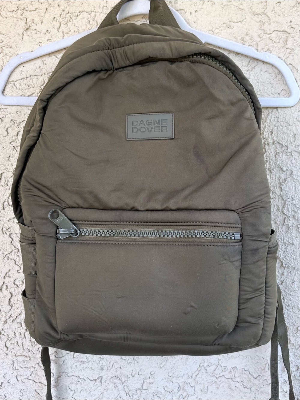 Dagne Dover Dakota Neoprene Backpack Olive Green Large